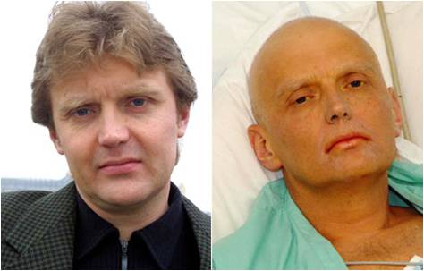 Photos of Litvinenko